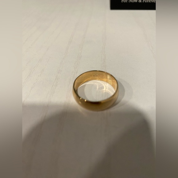 Brand new 6mm 10k gold wedding band! Never used! - Picture 4 of 4